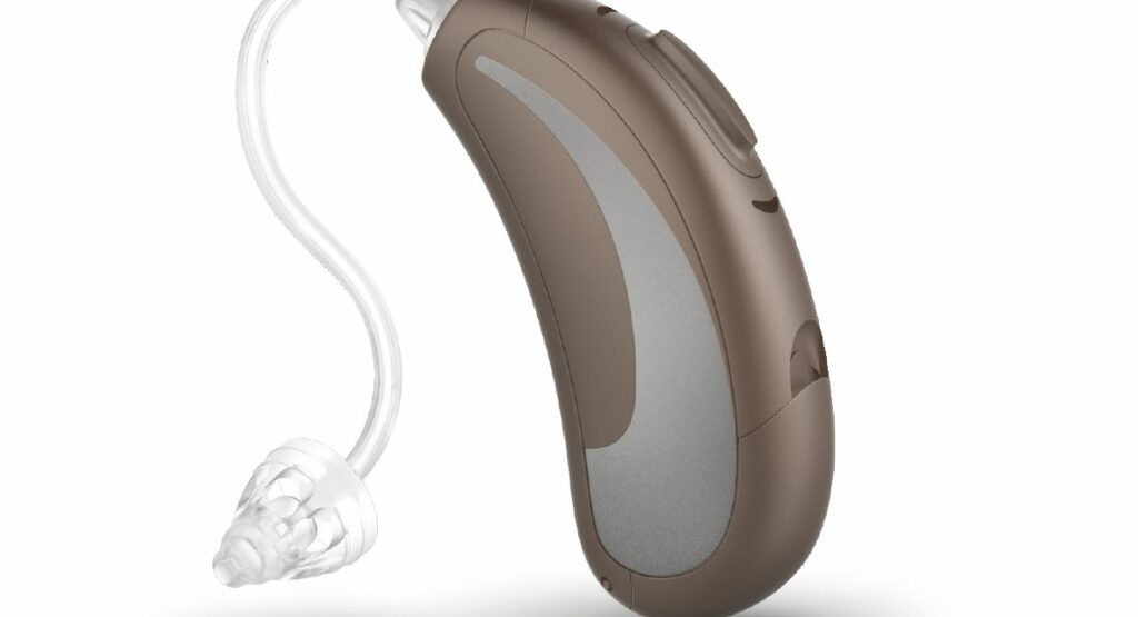 Slim-tube-BTE-hearing aid